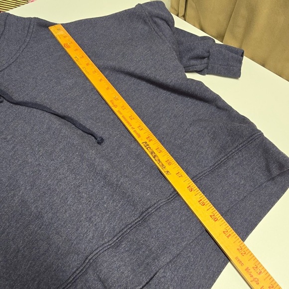 Xirena Sweater Womens Medium Blue Cowl Neck Pullover Long Sleeve Sweatshirt - Picture 11 of 12